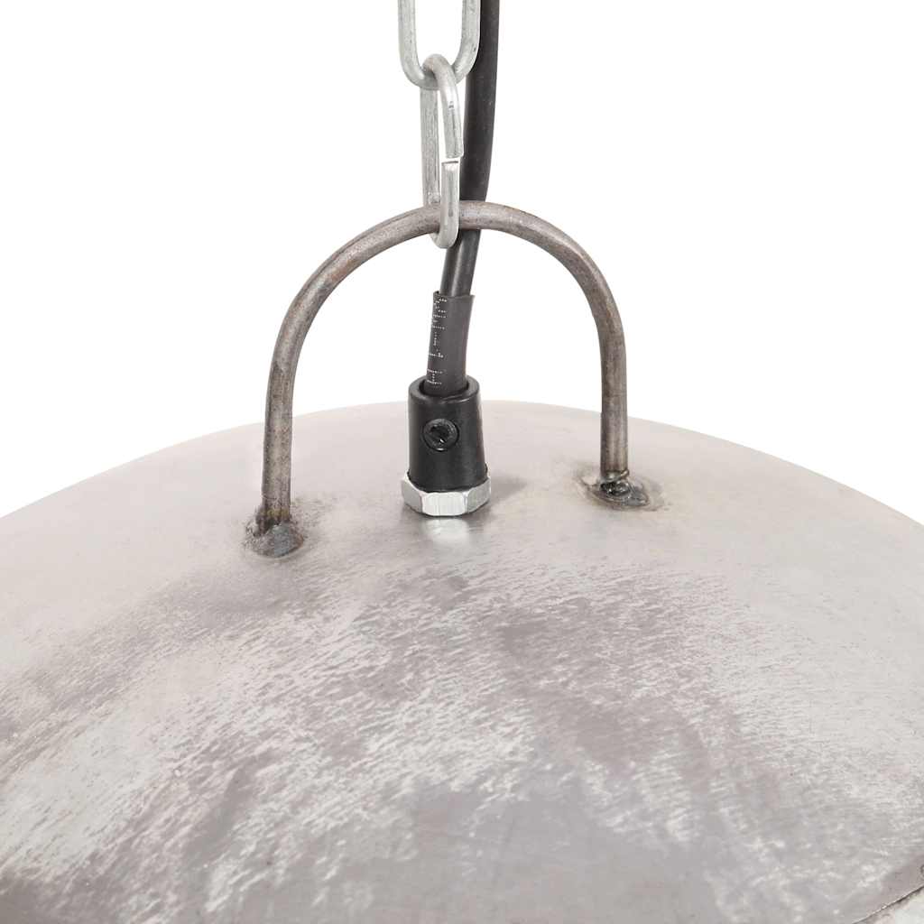 Hanging Lamp | Silver | Iron with silver coat finish | Medium