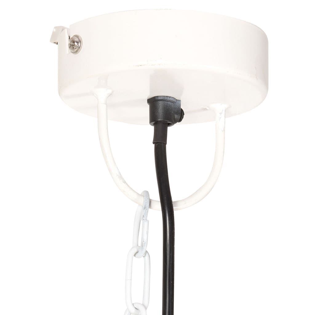 Hanging Lamp | White | Iron | Medium | Industrial | Hanging Lamp | Round