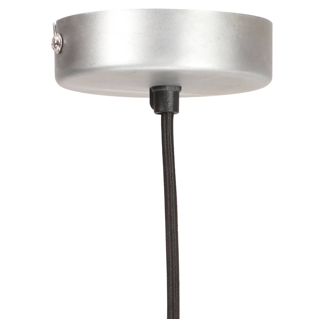 Hanging Lamp | Silver | Iron with silver coating | Medium | Industrial