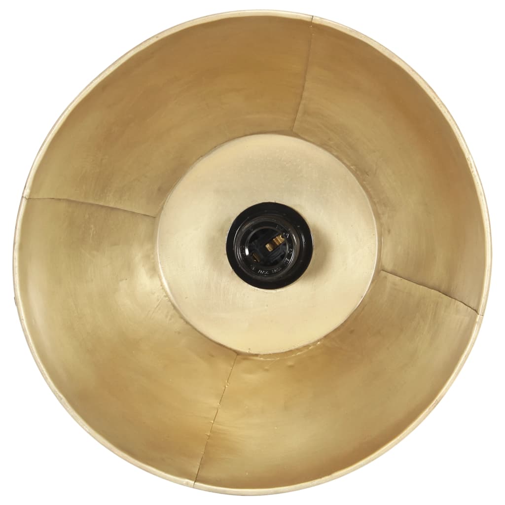 Hanging Lamp 25 W Brass Round 28.5 cm E27