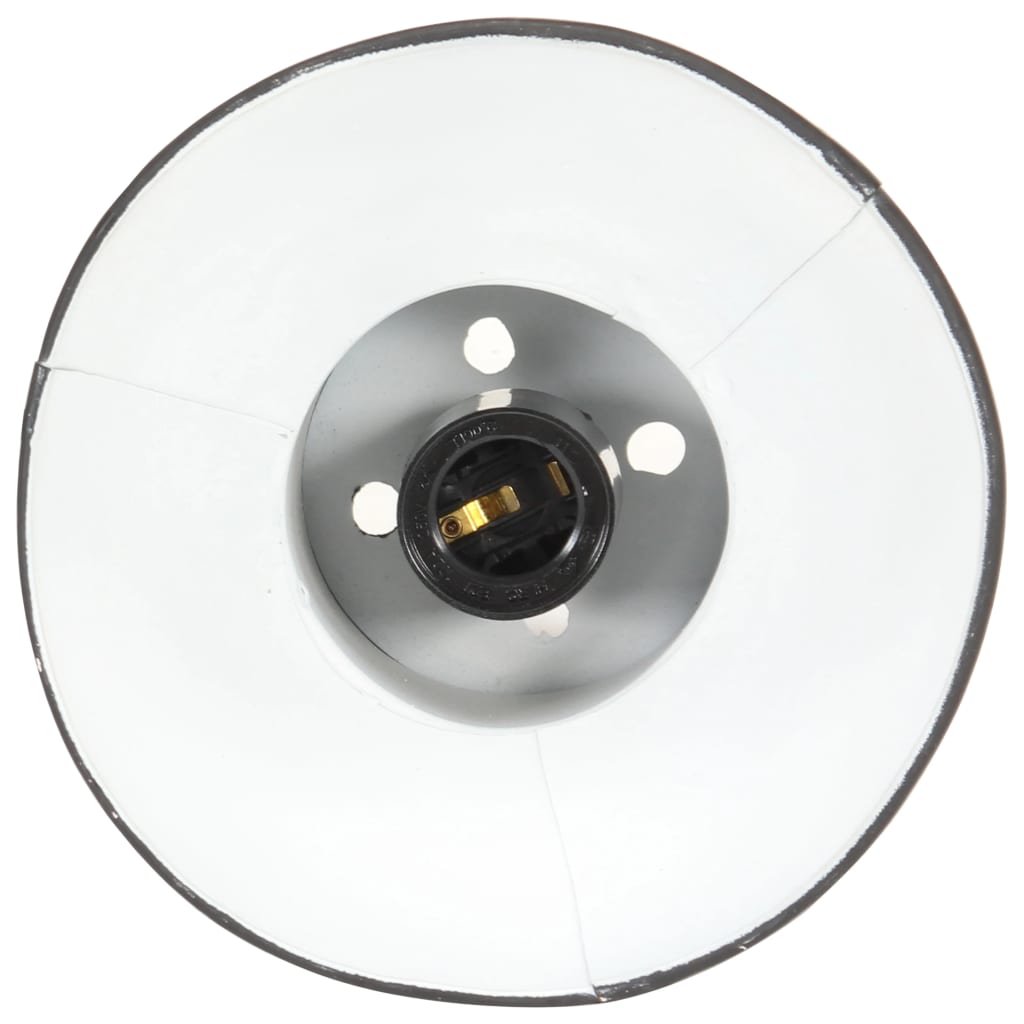 Hanging Lamp 25 W Black Round 17 cm E27