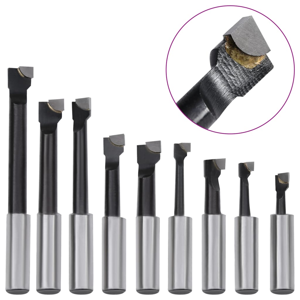 15 Pieces Boring Tool Set 50 mm Boring Head MT3-F1-12