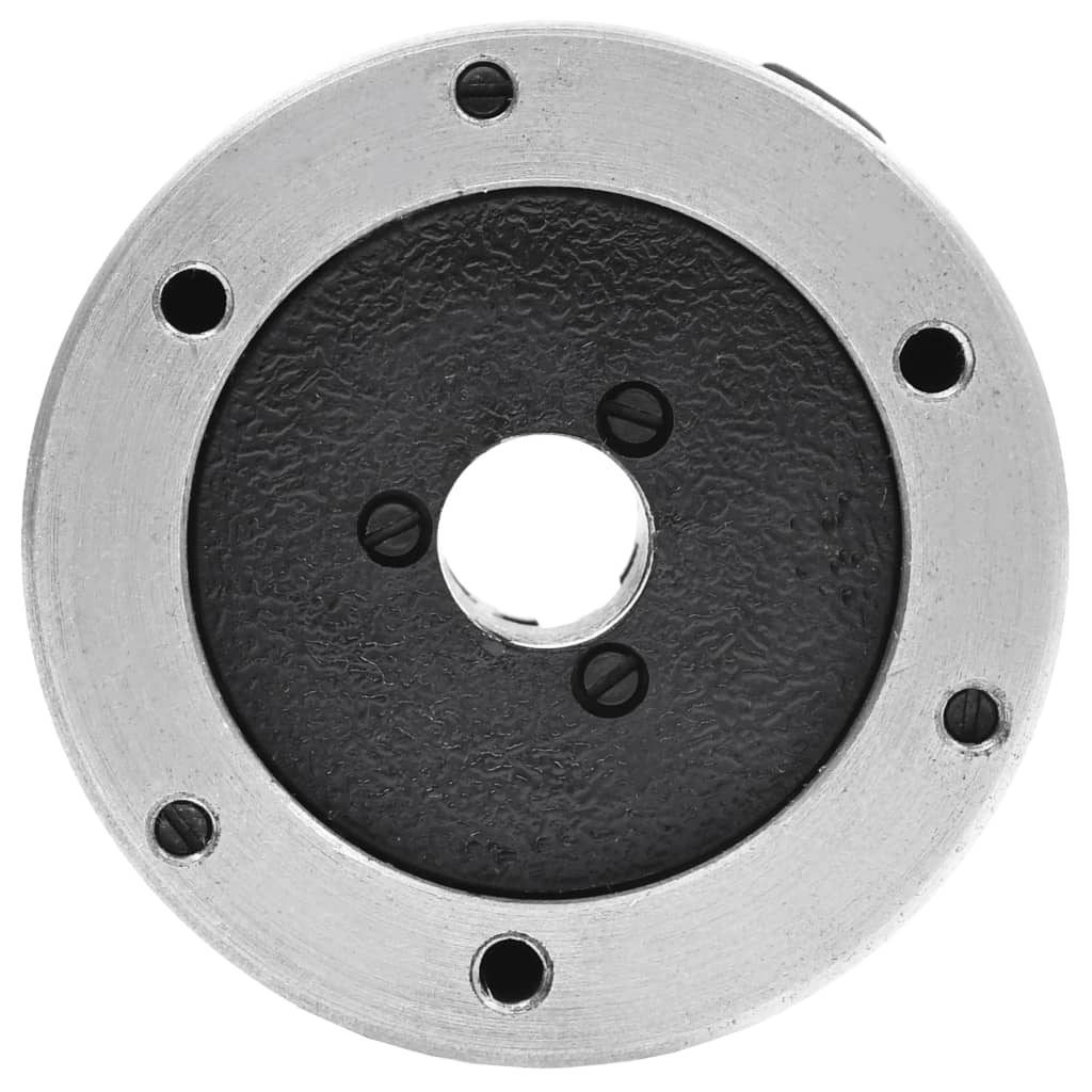 vidaXL 3 Jaw Self-Centering Lathe Chuck 80 mm Steel