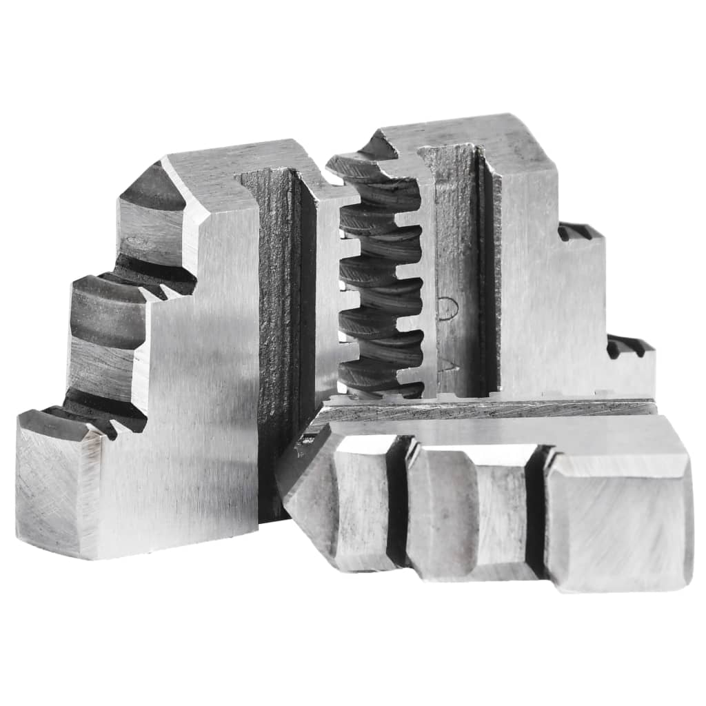 vidaXL 3 Jaw Self-Centering Lathe Chuck 100 mm Steel