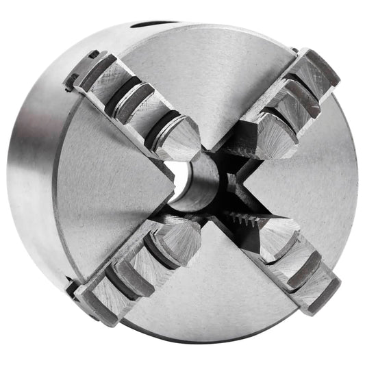 4 Jaw Self-Centering Lathe Chuck 80 mm Steel K12 80