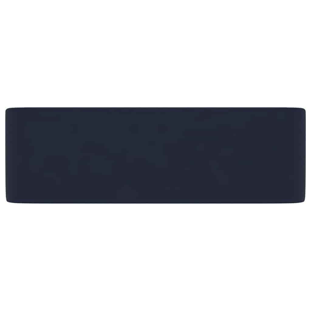 Luxury Wash Basin Matt Dark Blue 41x30x12 cm Ceramic