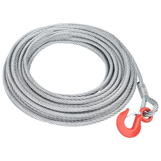 vidaXL Wire Rope Cable 1600 kg 20 m