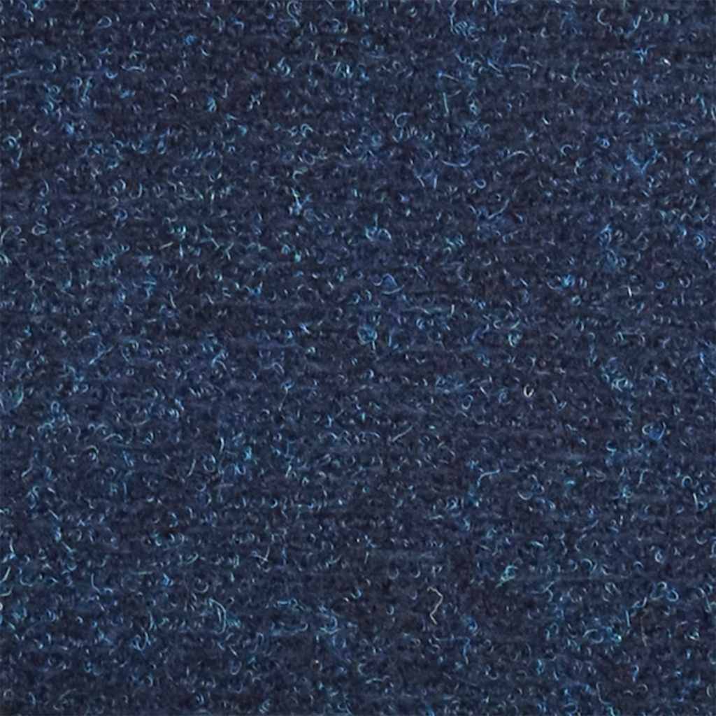 Stair Mats Self-adhesive 15 pcs 65x21x4cm Navy Half Round Large