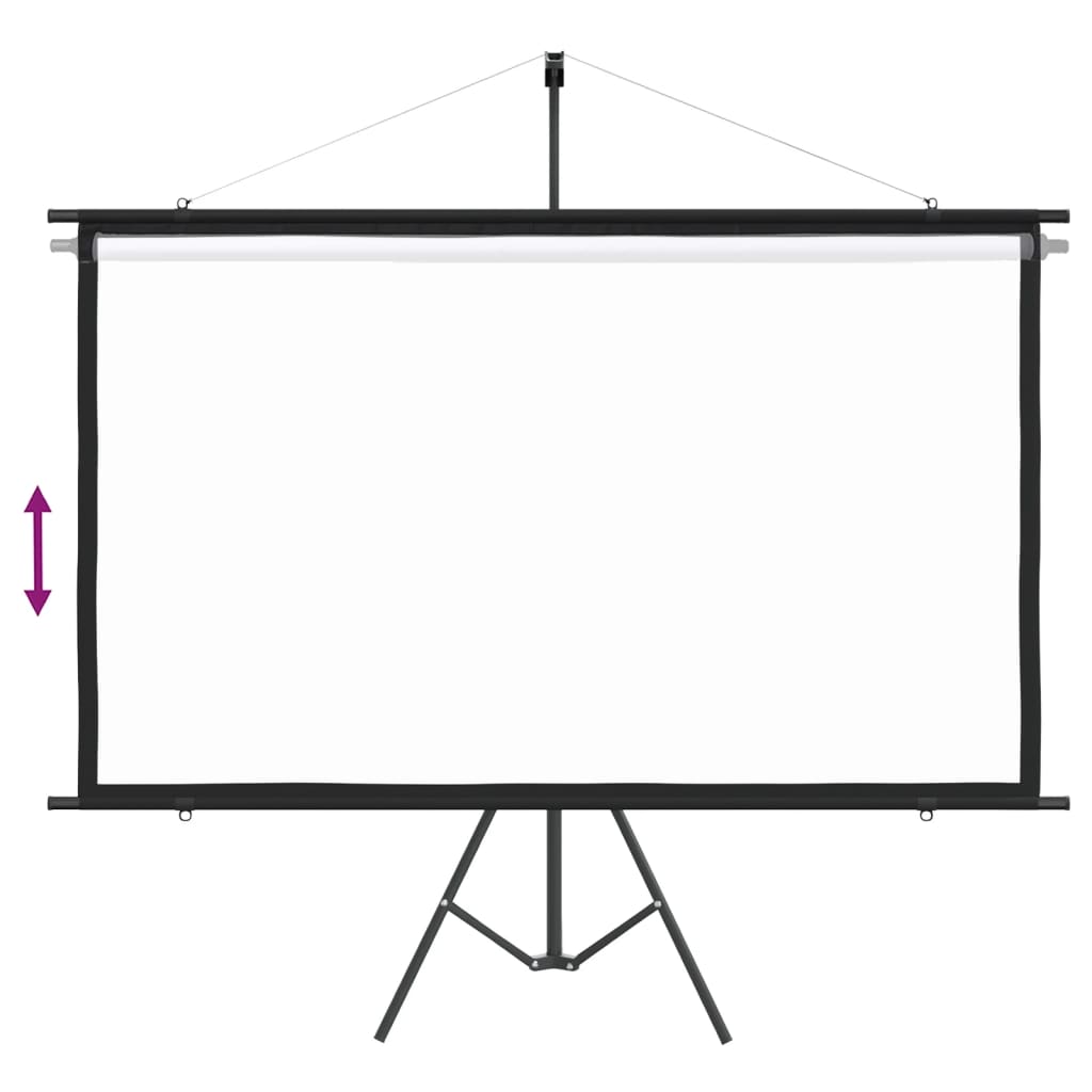 vidaXL Projection Screen with Tripod 84" 16:9