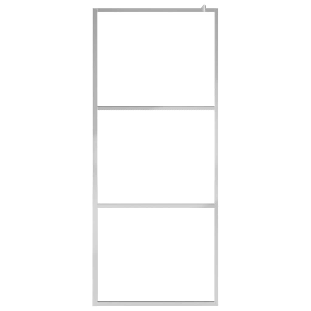 Walk-in Shower Wall with Clear ESG Glass 140x195 cm