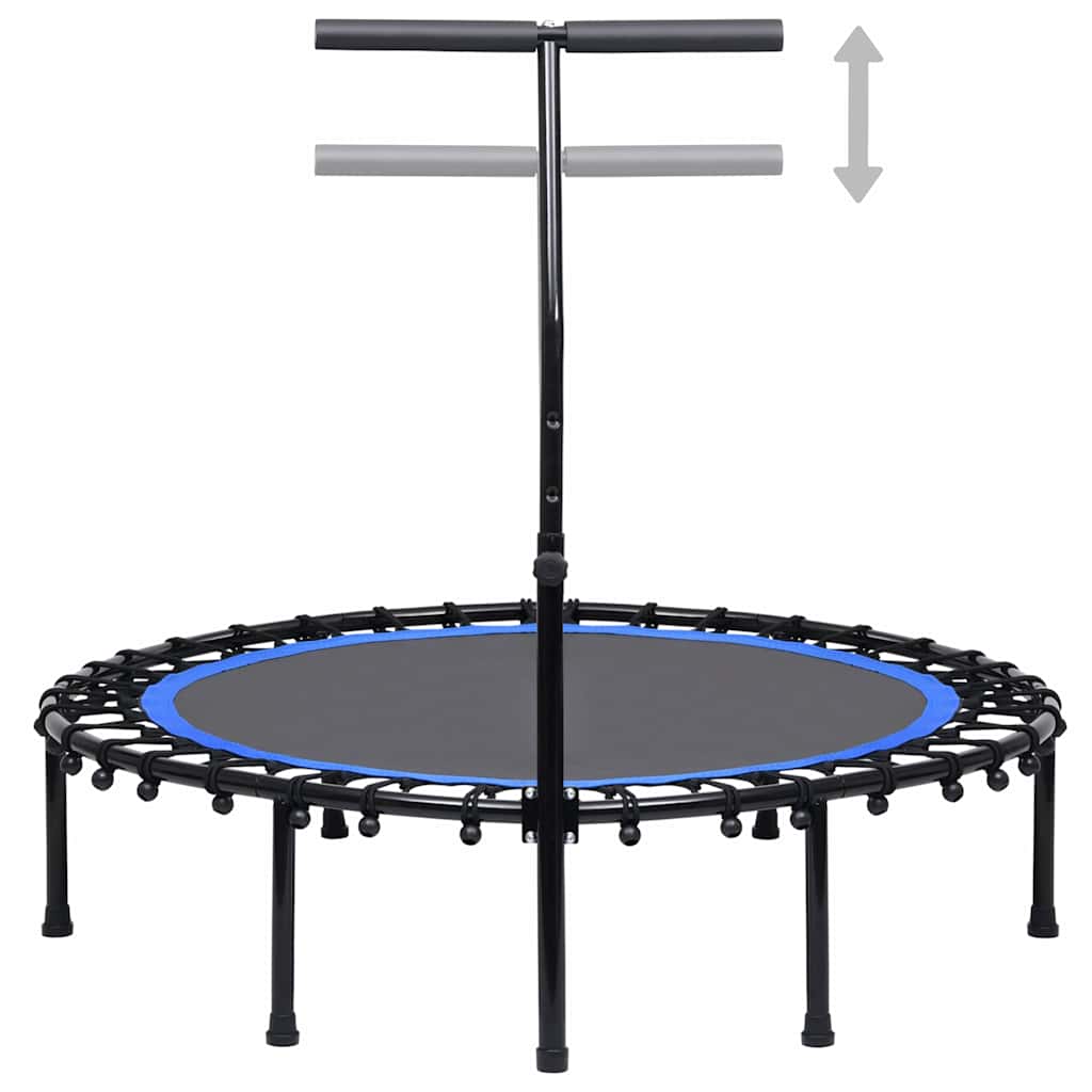 Fitness Trampoline with Handle 122 cm
