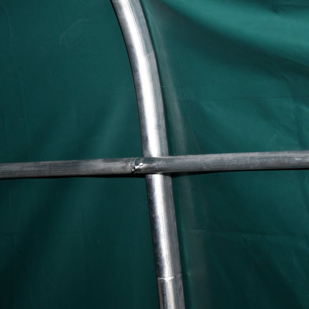 Removable Livestock Tent PVC 550 g/m² 3.3x6.4 m Dark Green