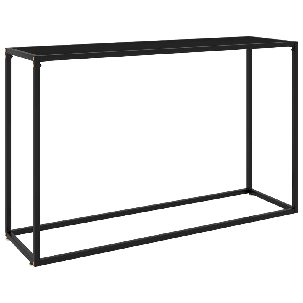 Console Table | Black | Tempered glass, powder-coated steel | Medium
