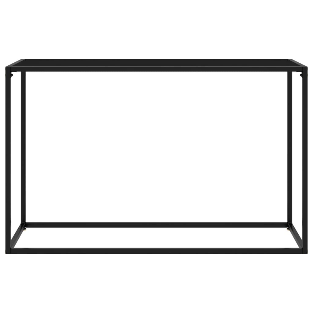 Console Table | Black | Tempered glass, powder-coated steel | Medium