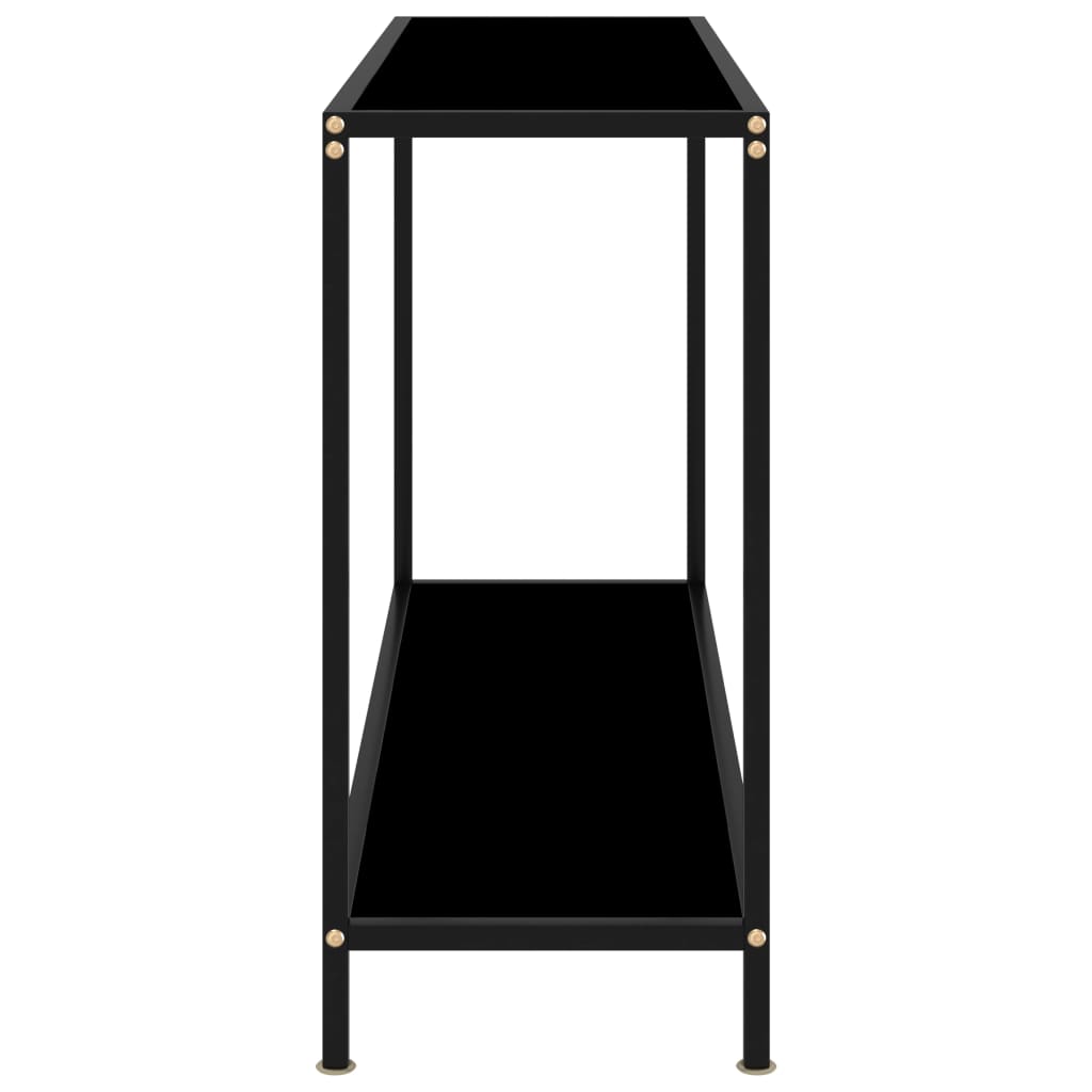 Console Table | Black | Tempered glass | Medium | Console Table