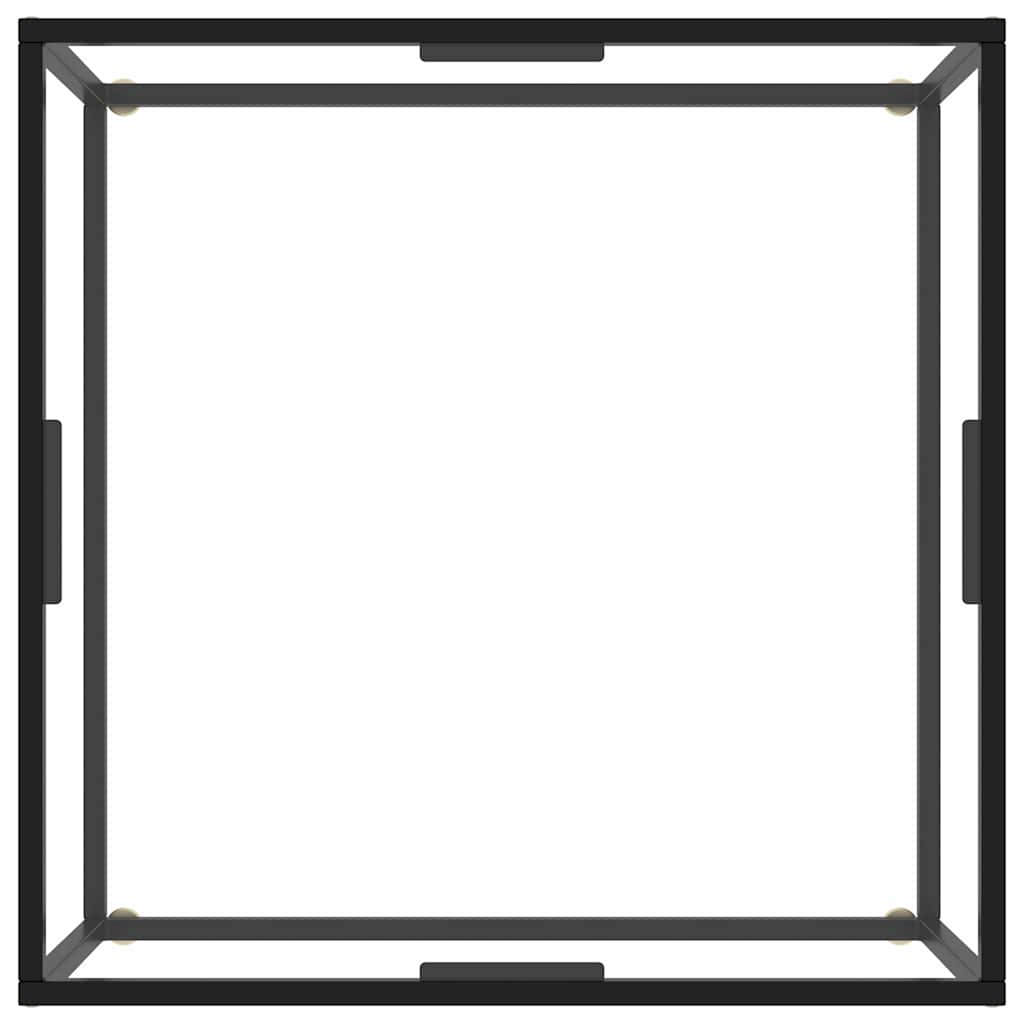Coffee Table | Black and transparent