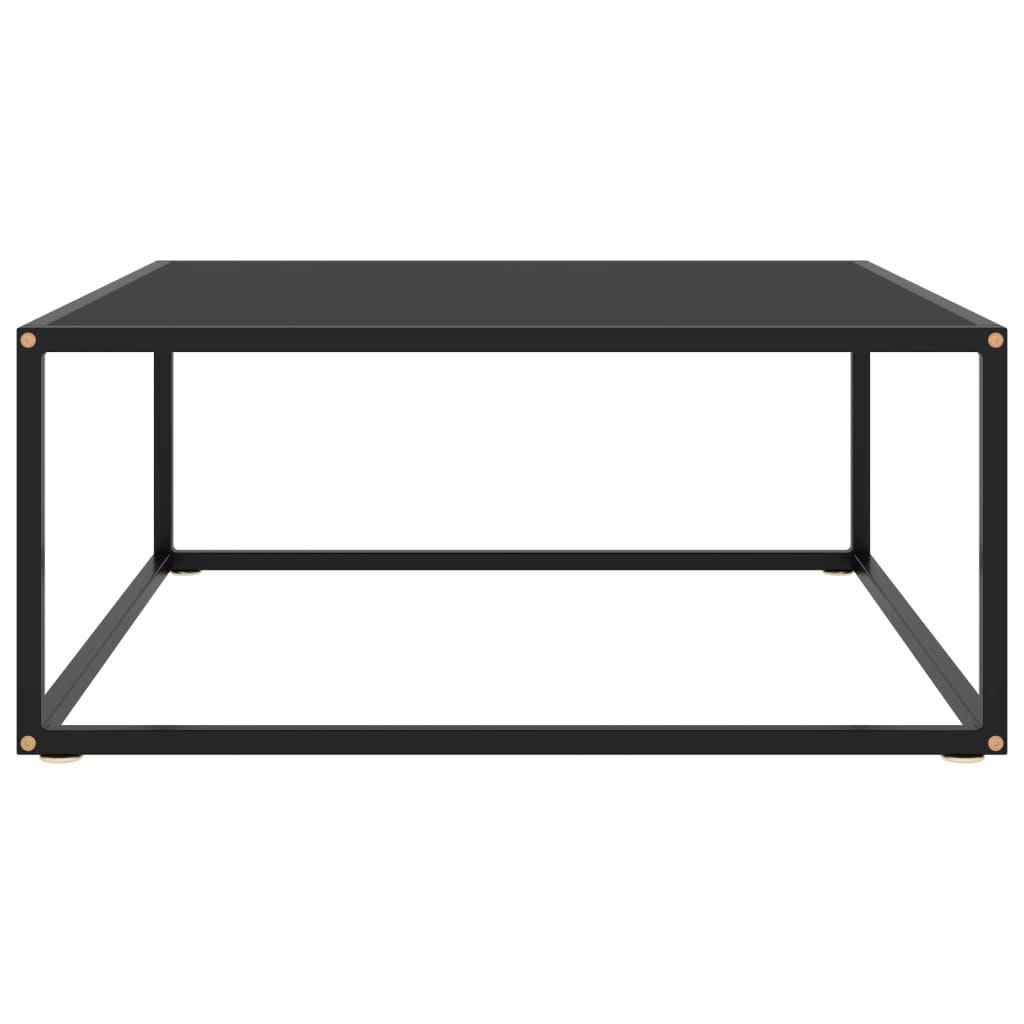 Coffee Table | Black | Tempered glass, powder-coated steel