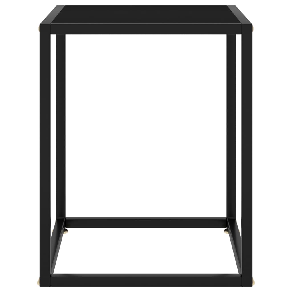 Coffee Table | Black | Tempered glass | Small |  Durable  | Coffee Table