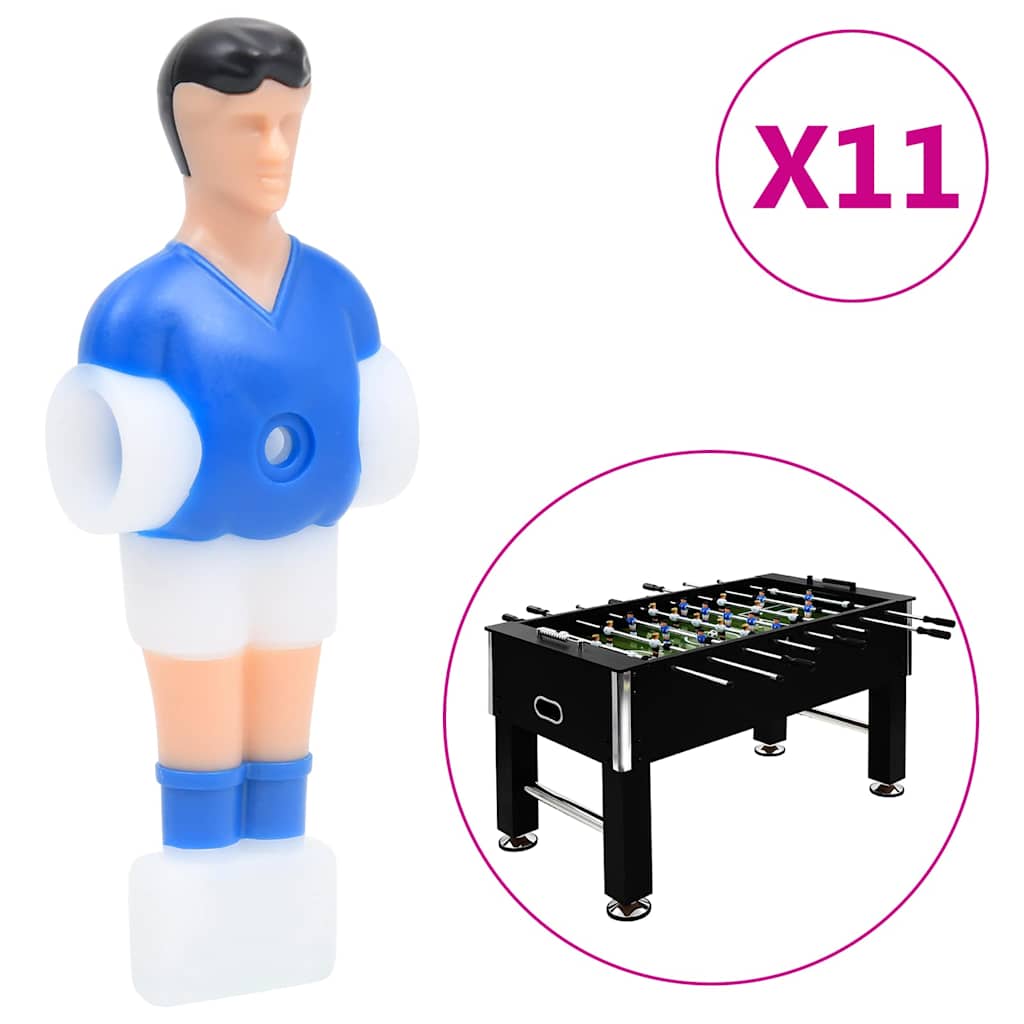 Football Table Players for 12,7 mm Rod 22 pcs