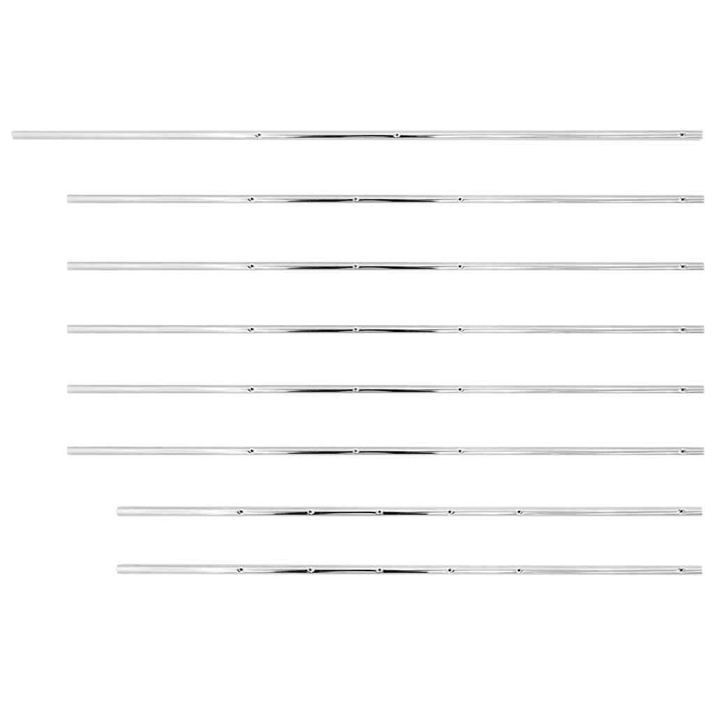 92508 vidaXL Rods for Football Table 8 pcs 15,9 mm