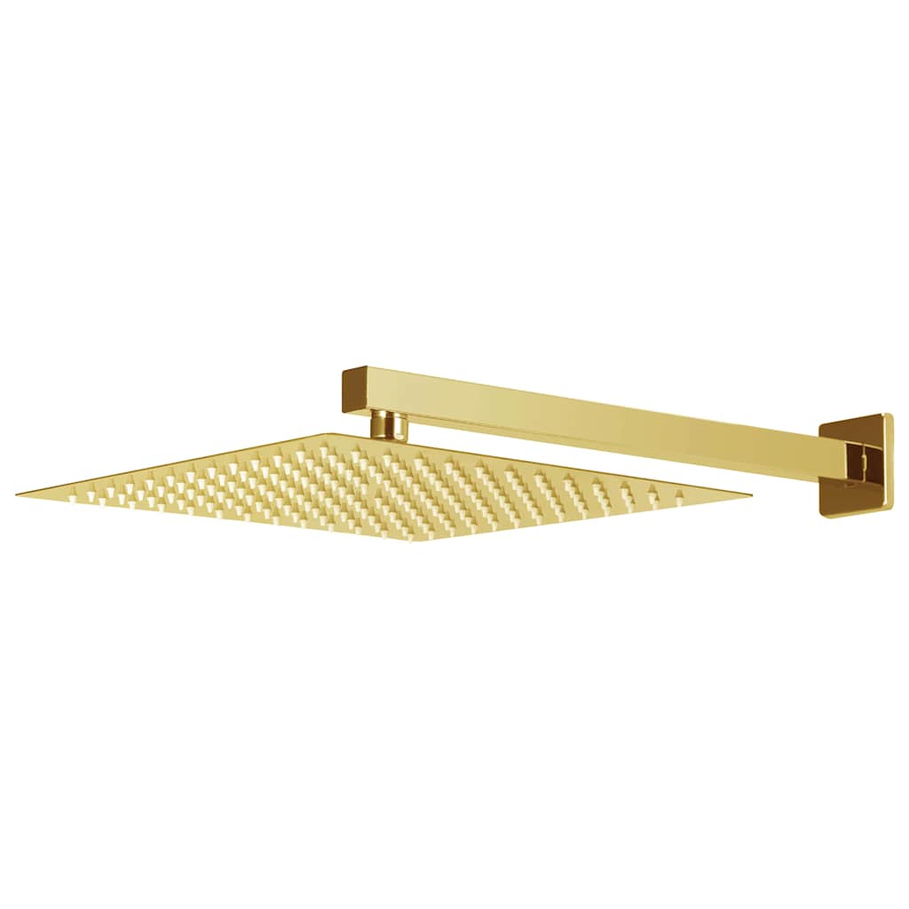 147719 vidaXL Shower System Stainless Steel 201 Gold
