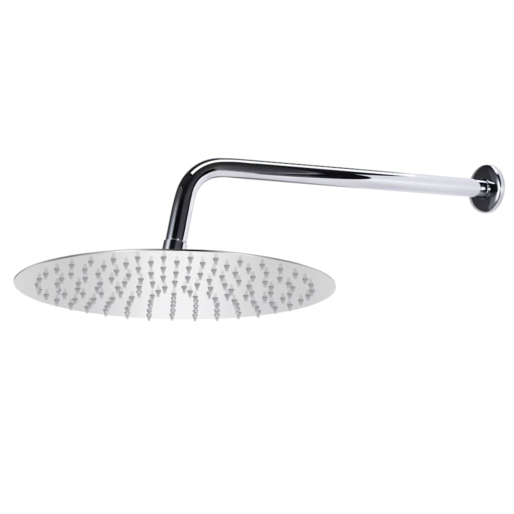 147723 vidaXL Shower System Stainless Steel 201 Silver
