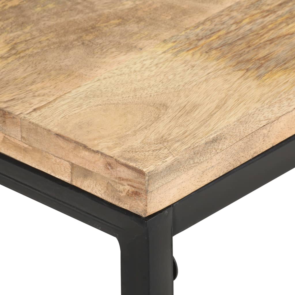 320244 vidaXL Coffee Table 110x60x35 cm Solid Mango Wood