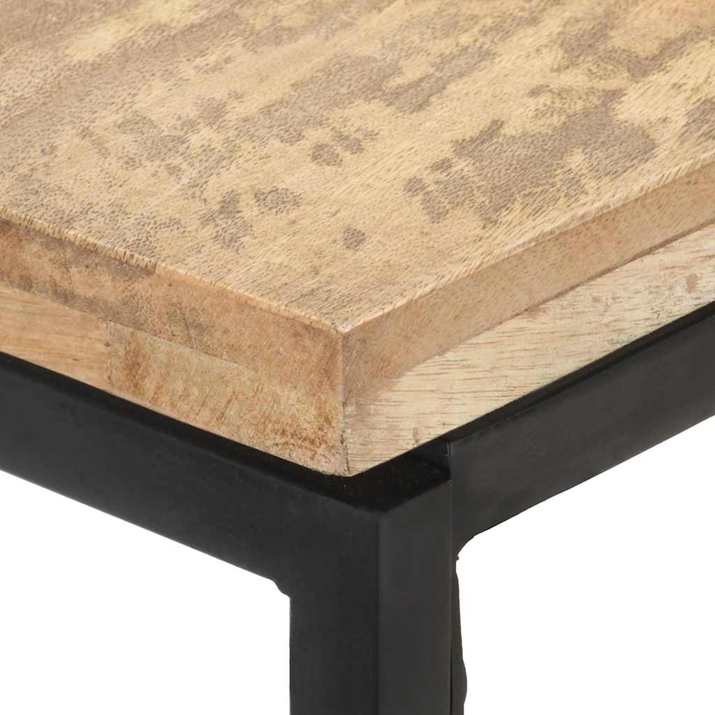 320247 vidaXL Console Table 110x35x75 cm Solid Mango Wood