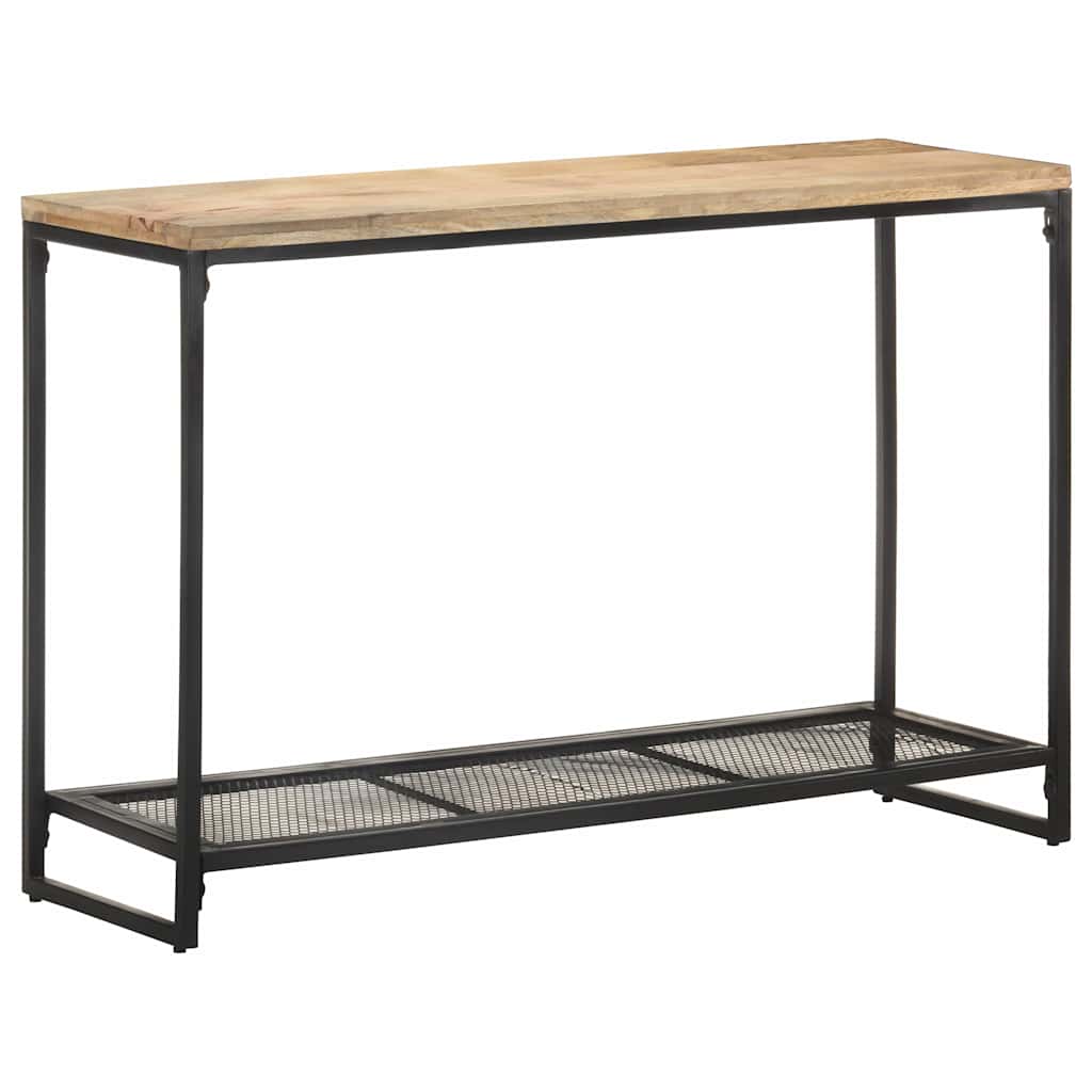 320247 vidaXL Console Table 110x35x75 cm Solid Mango Wood