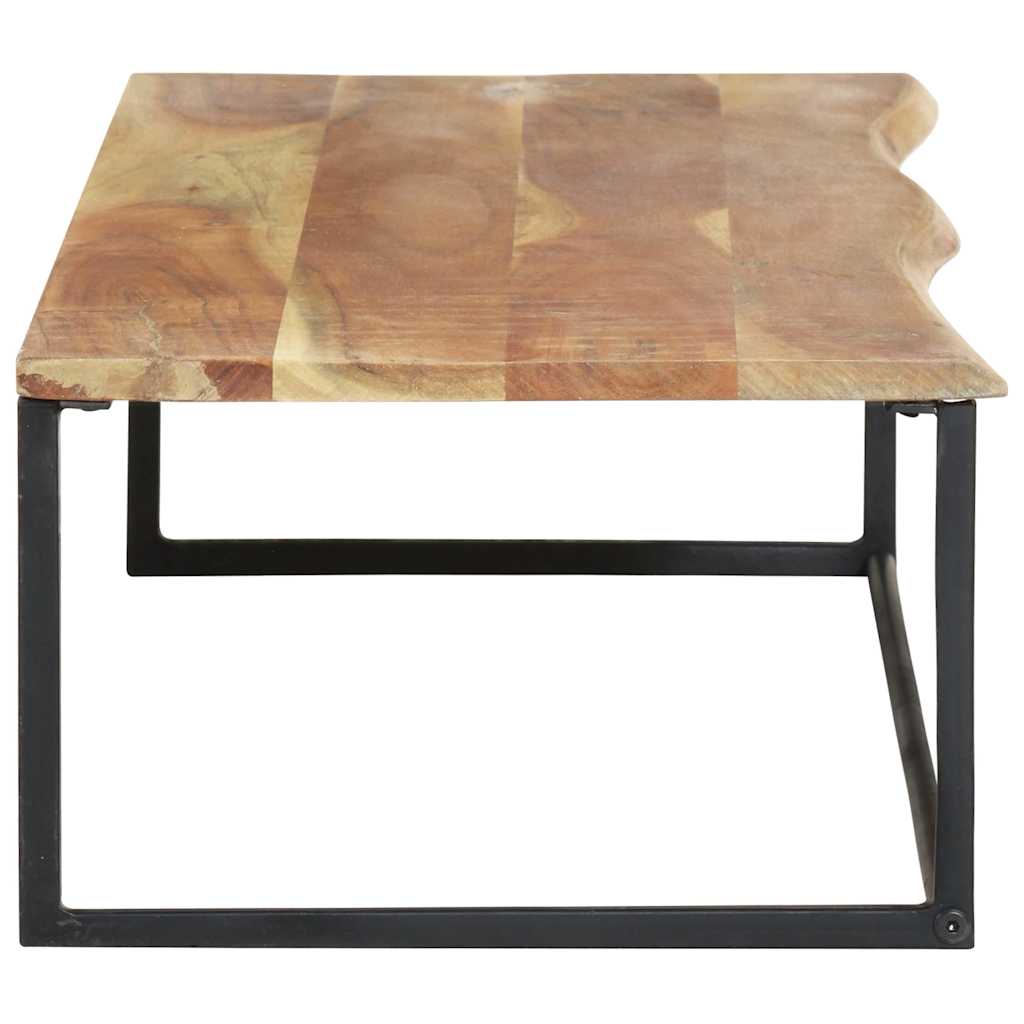 320251 vidaXL Peg with Live Edge 100x35x22 cm Solid Acacia Wood