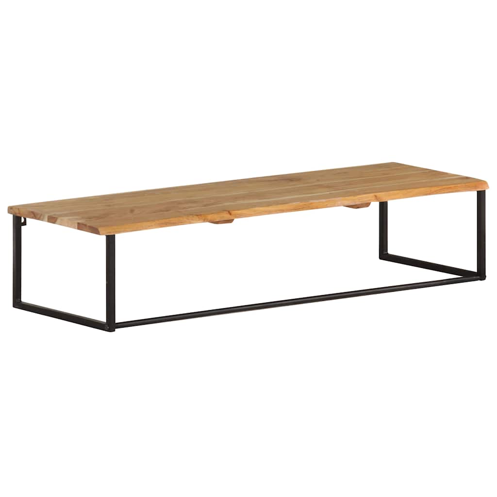 320251 vidaXL Peg with Live Edge 100x35x22 cm Solid Acacia Wood