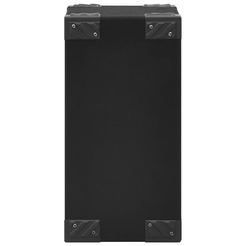 vidaXL Professional Passive Hifi Stage Speakers 2 pcs 800 W Black