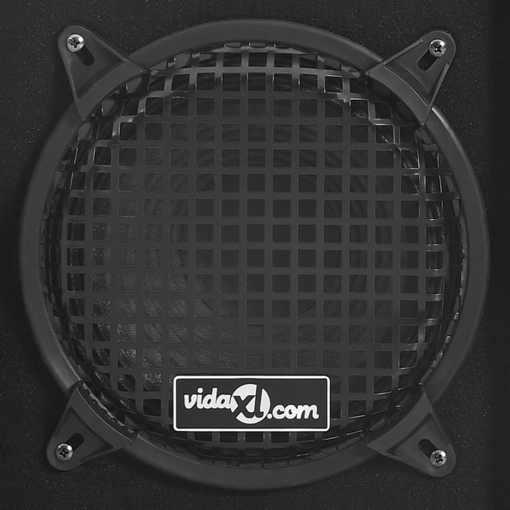 vidaXL Professional Passive Hifi Stage Speakers 2 pcs 800 W Black