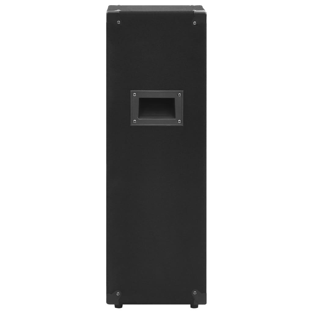 vidaXL Professional Passive Hifi Stage Speakers 2 pcs 1000 W Black