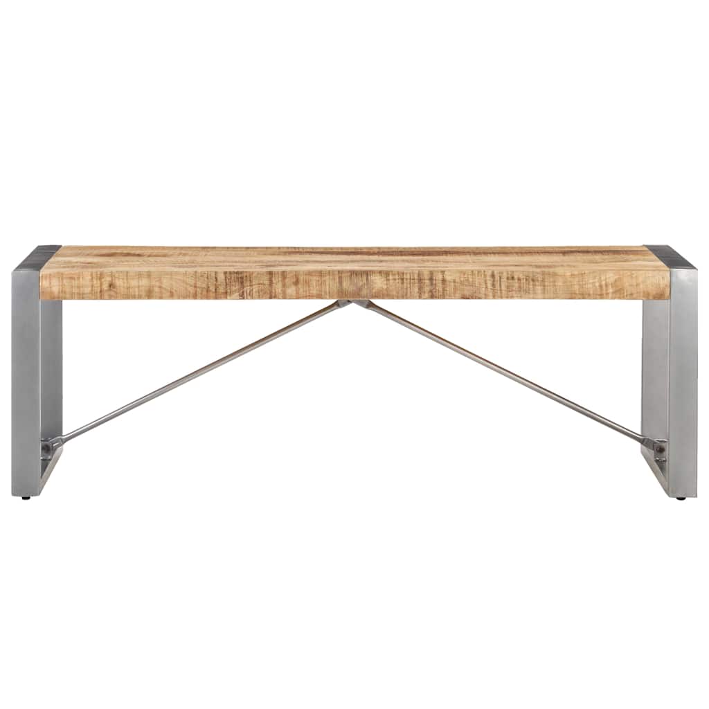 321538 vidaXL Coffee Table 120x60x40 cm Rough Mango Wood
