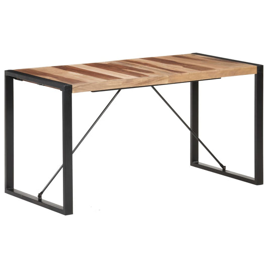 vidaXL Dining Table 140x70x75 cm Solid Wood