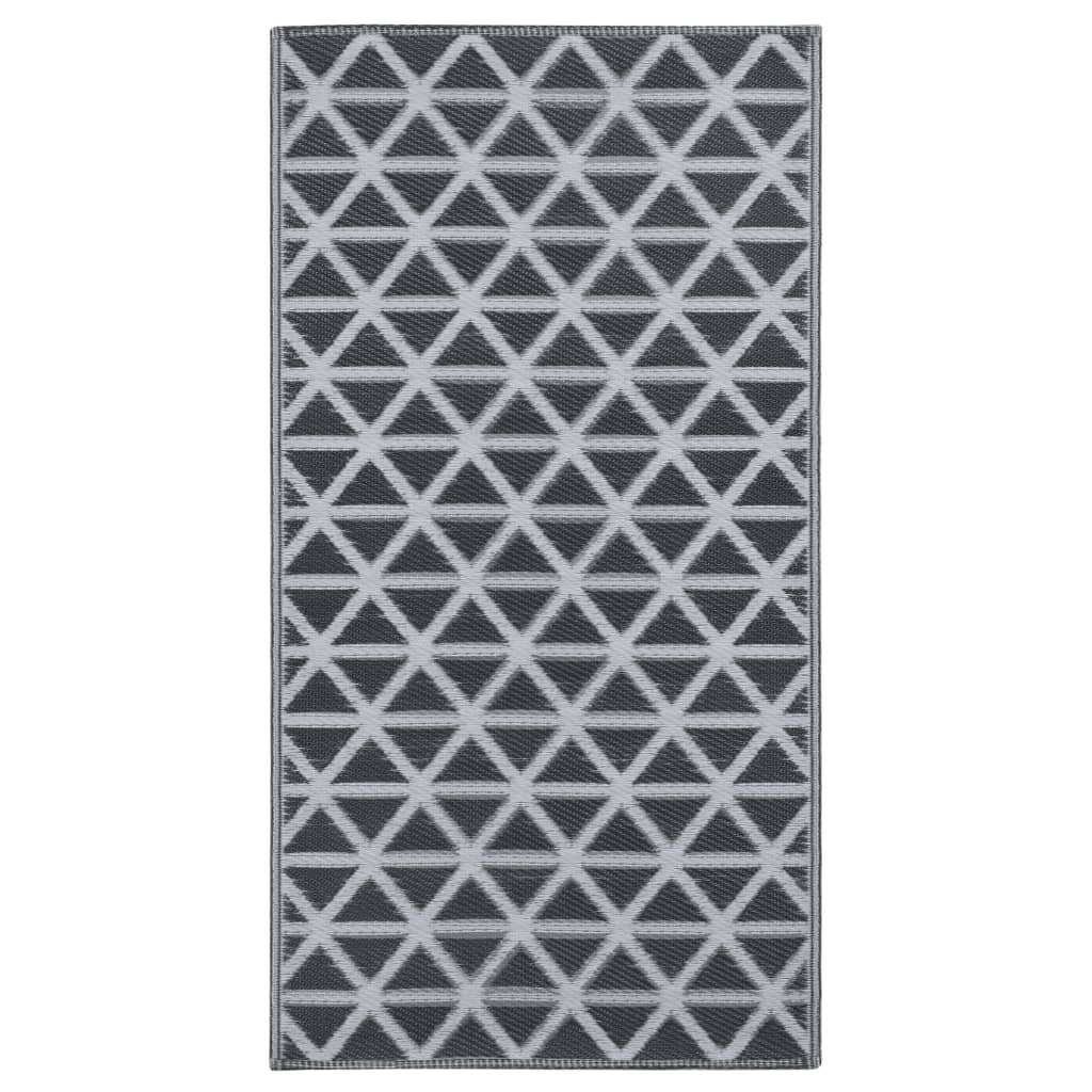 Outdoor Carpet ARAKIL Black 120x180 cm PP