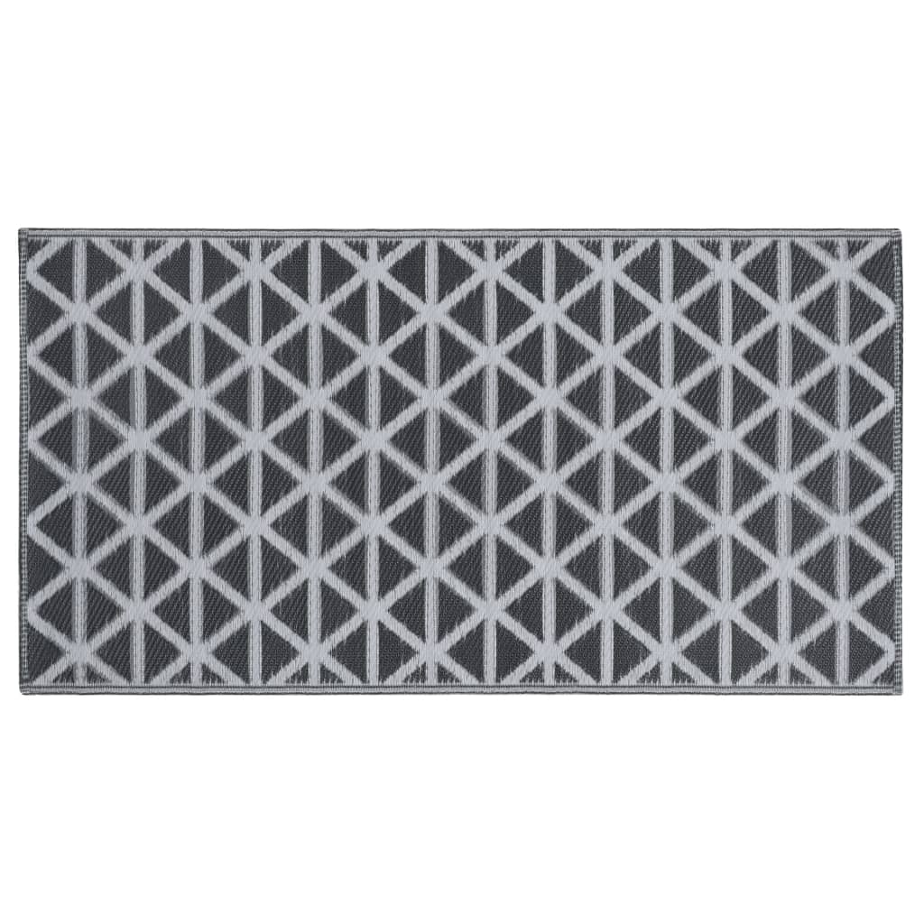 Outdoor Carpet ARAKIL Black 190x290 cm PP
