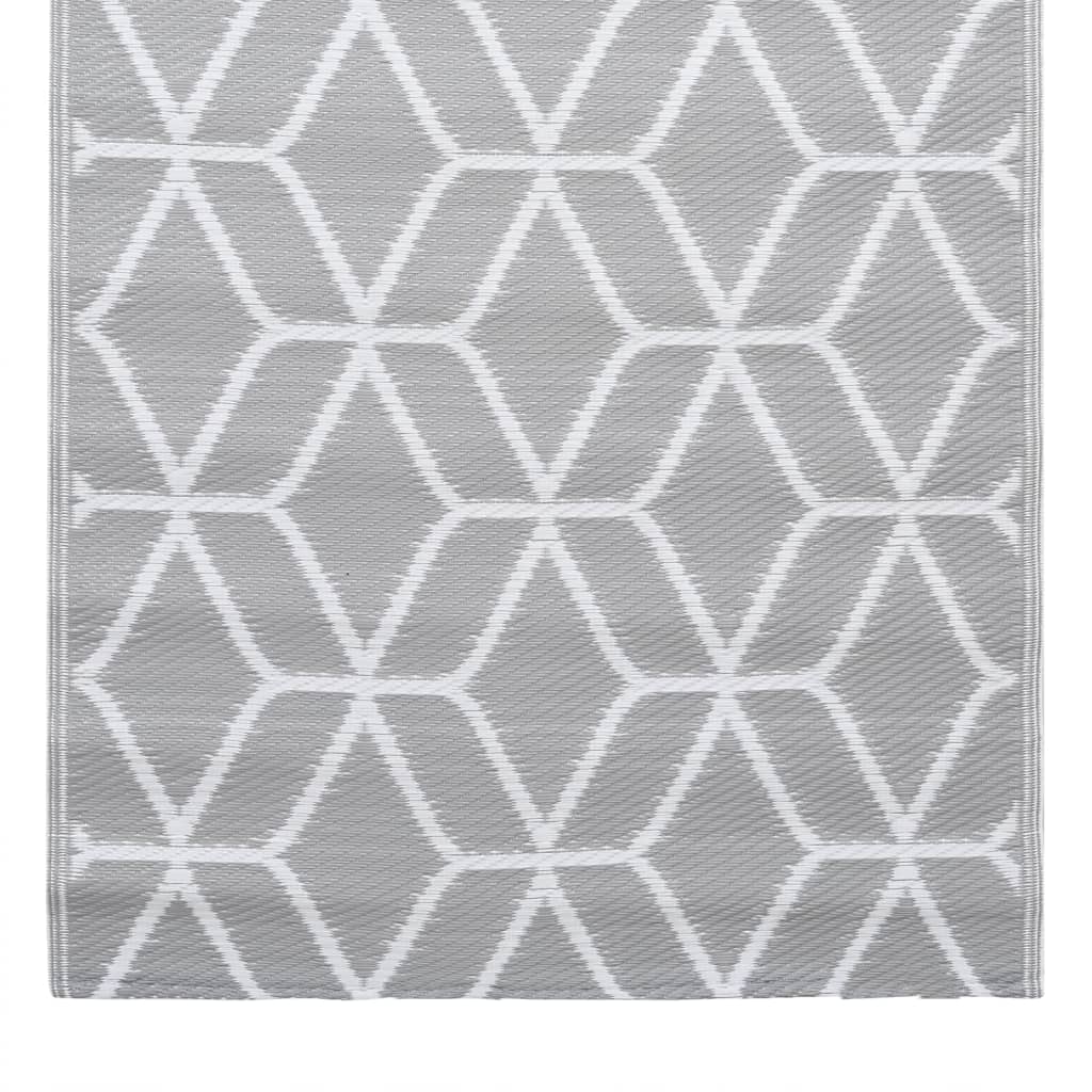 Outdoor Carpet ARAKIL Grey 190x290 cm PP