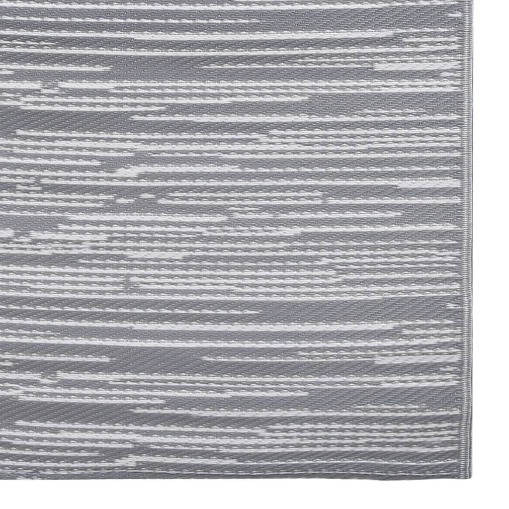 Outdoor Carpet ARAKIL Grey 160x230 cm PP