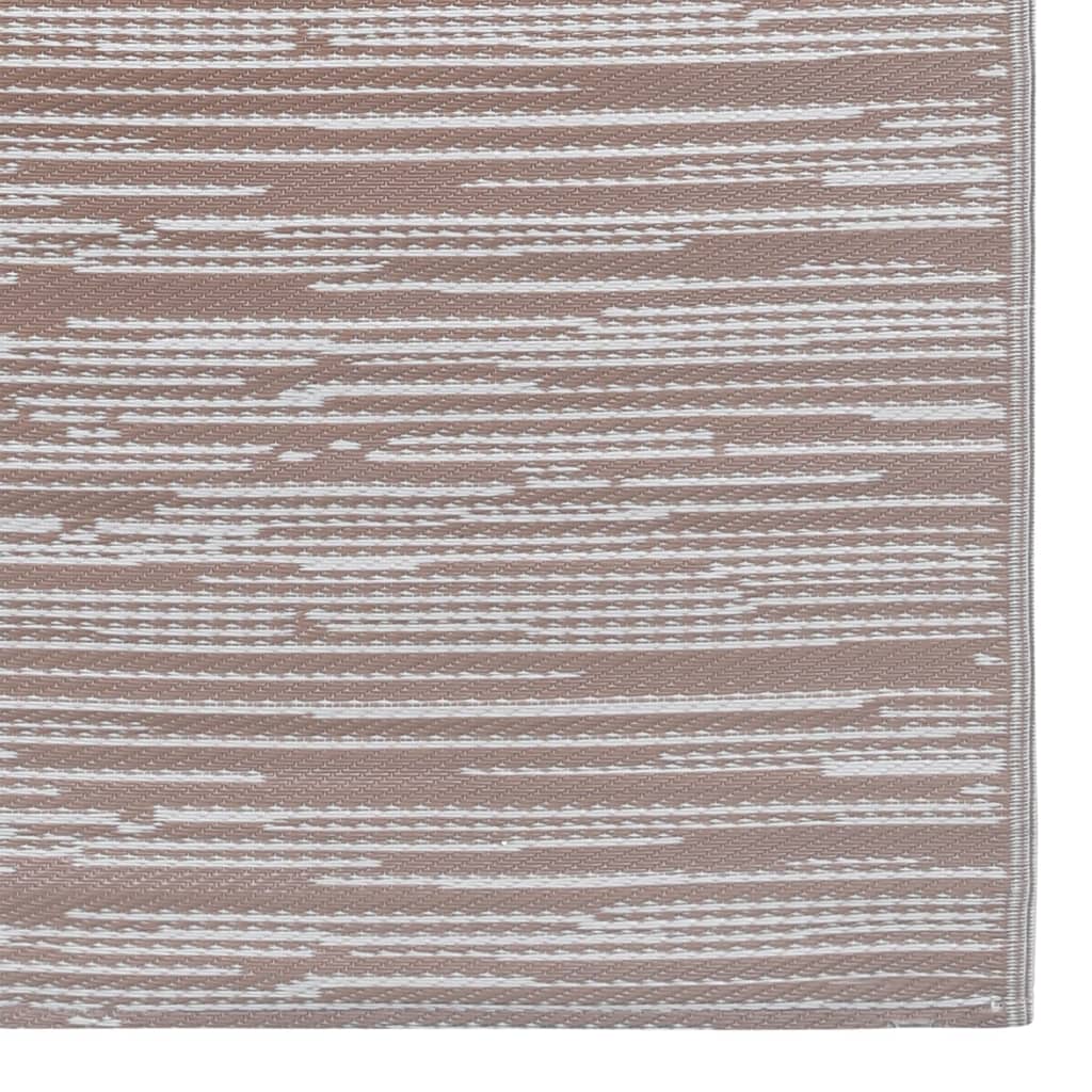 Outdoor Carpet ARAKIL Brown 120x180 cm PP