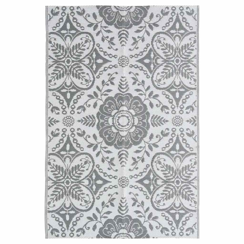Outdoor Carpet ARAKIL Light Grey 120x180 cm PP