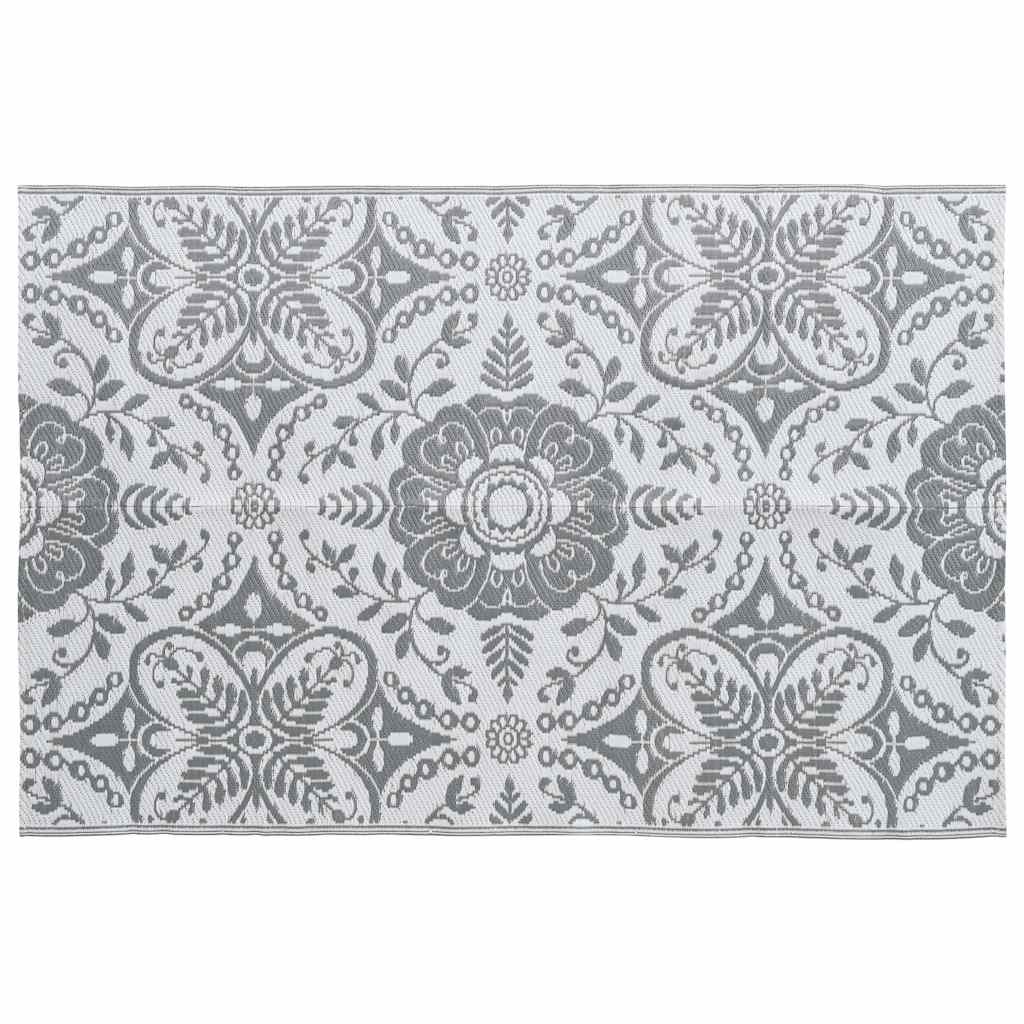 Outdoor Carpet ARAKIL Light Grey 120x180 cm PP