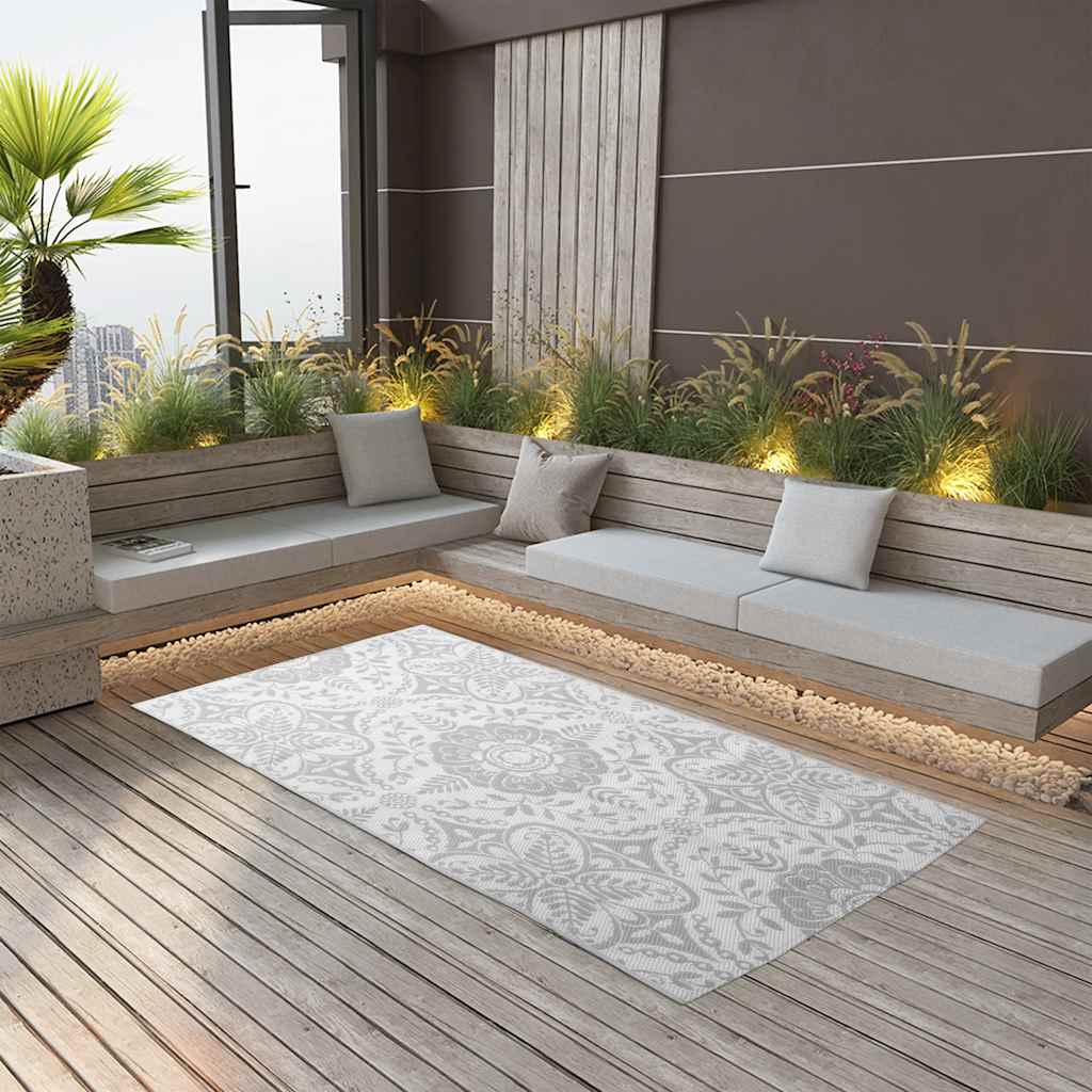 Outdoor Carpet ARAKIL Light Grey 120x180 cm PP
