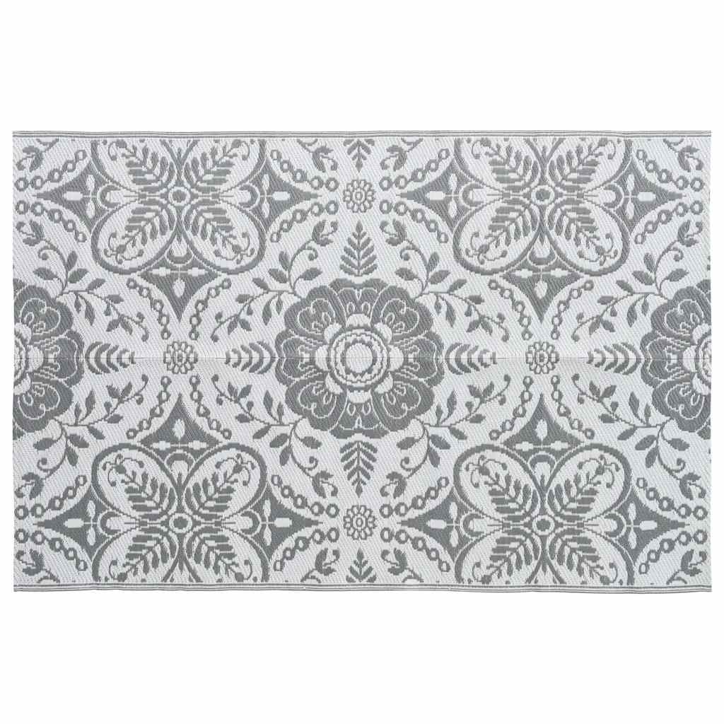 Outdoor Carpet ARAKIL Light Grey 190x290 cm PP