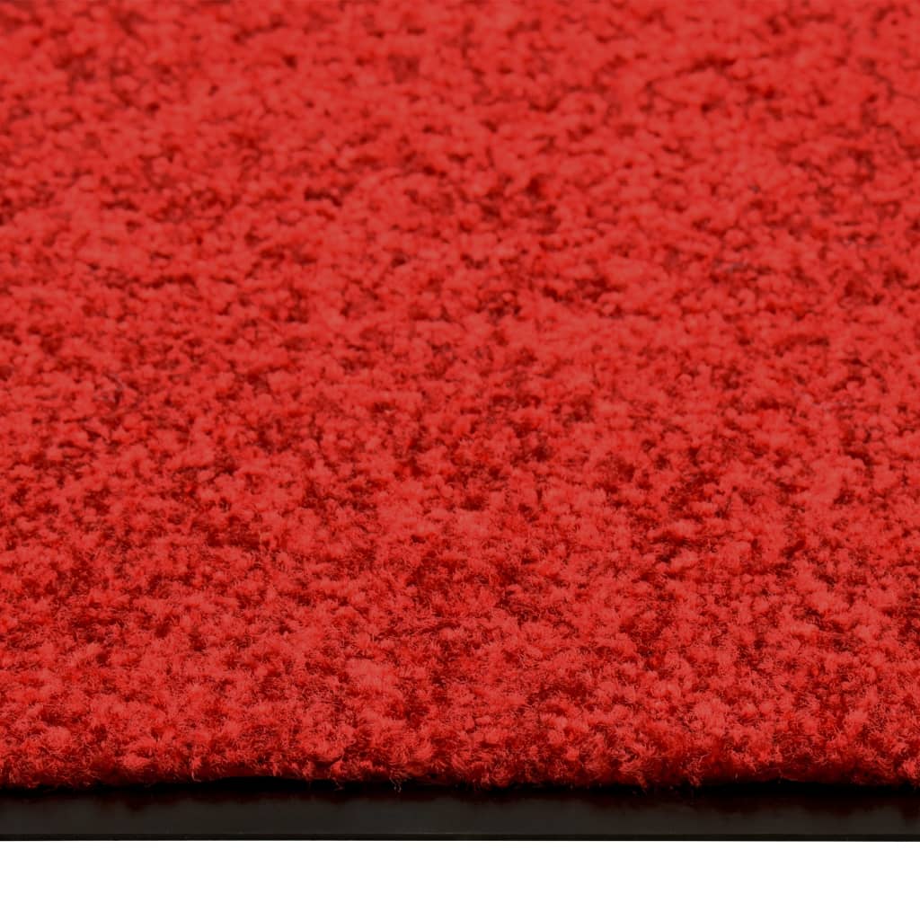 Doormat Washable Red 60x180 cm