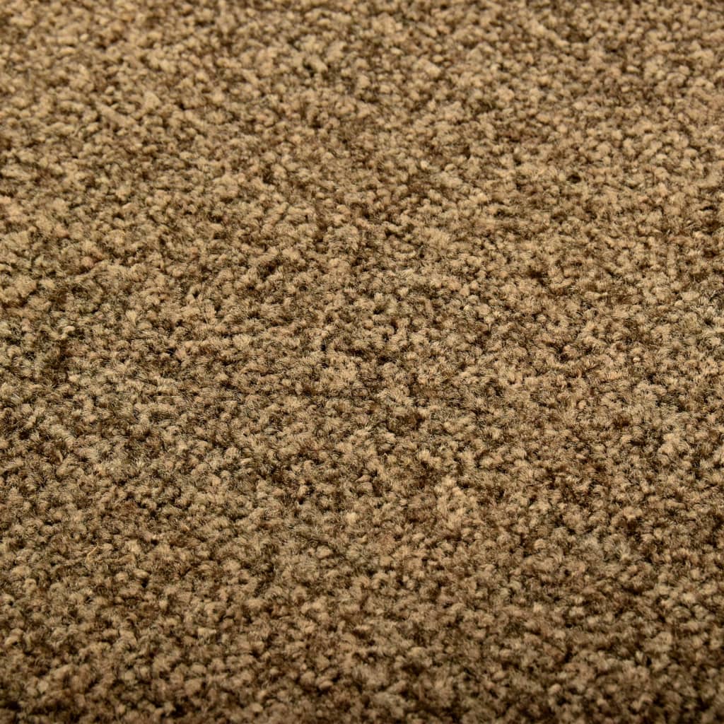 Doormat Washable Brown 90x150 cm
