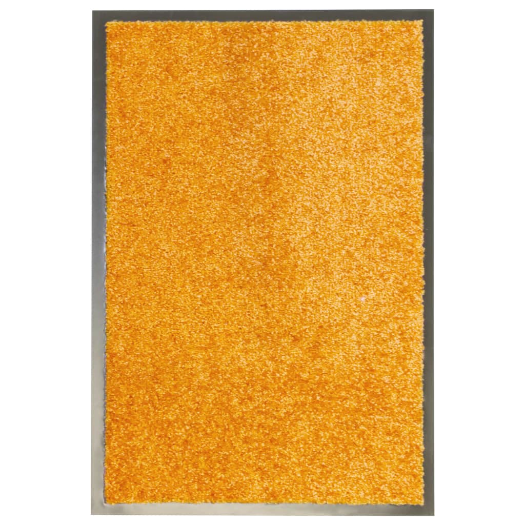 Doormat Washable Orange 40x60 cm