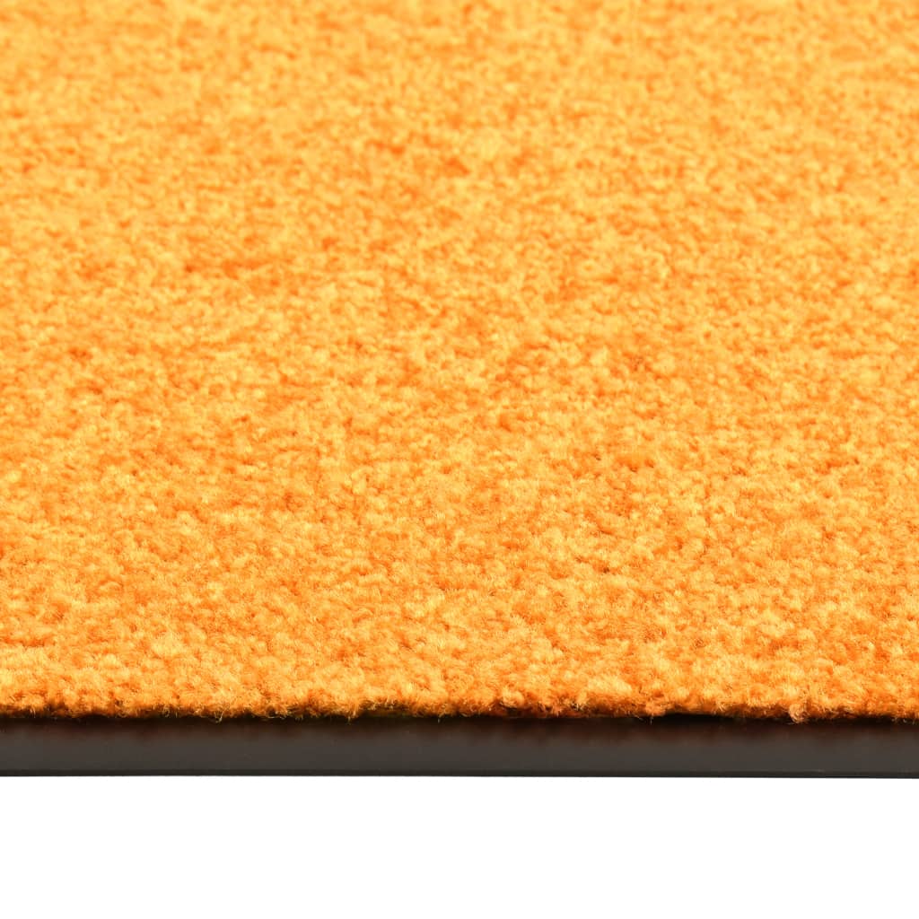 Doormat Washable Orange 60x180 cm
