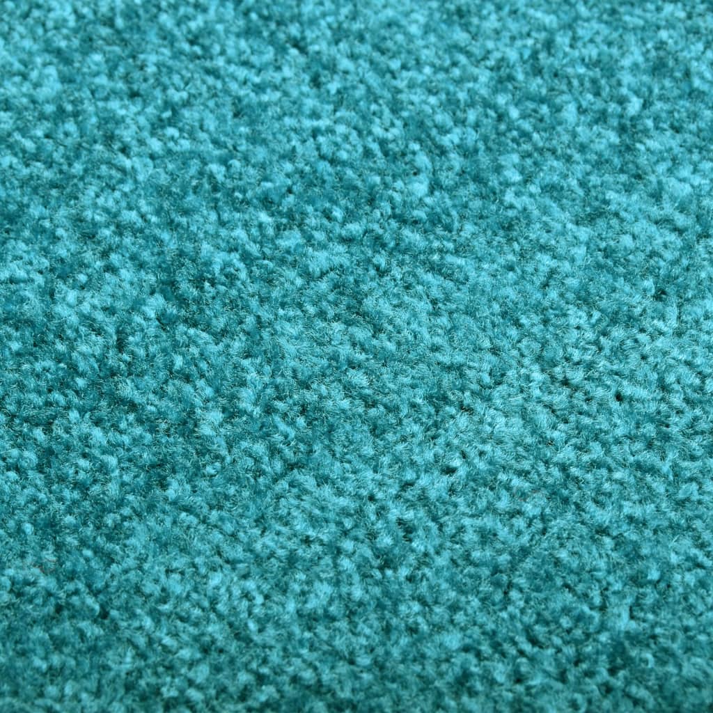 Doormat Washable Cyan 120x180 cm